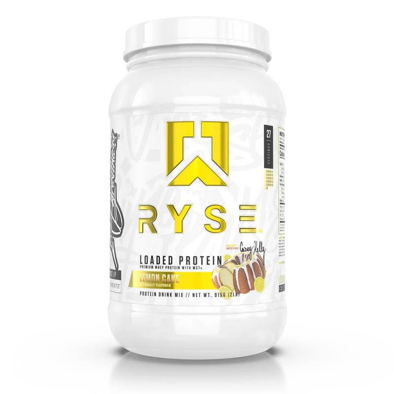 Ryse Supplements Loaded Protein Powder - 25G Whey Isolate & Concentrate with Prebiotic Fiber & Mcts - Low Carb, Low Sugar, Digestive-Friendly