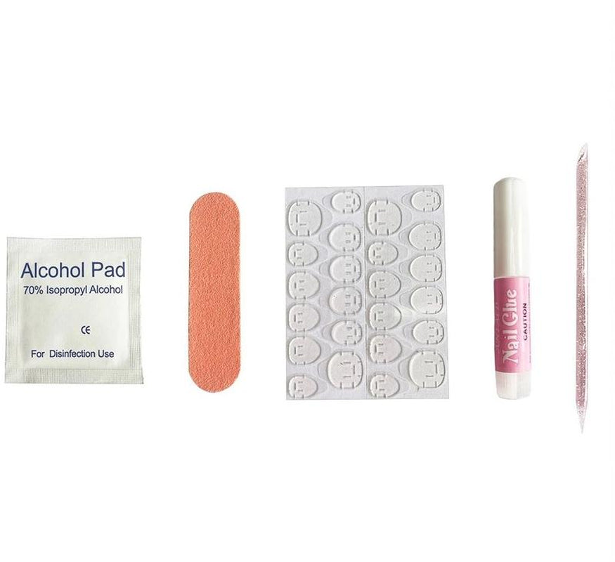 Crystal Diamond Inspired Press on Nails False Nail Faux Nail Press-On Nails Nail Art Nail Care Nail Polish