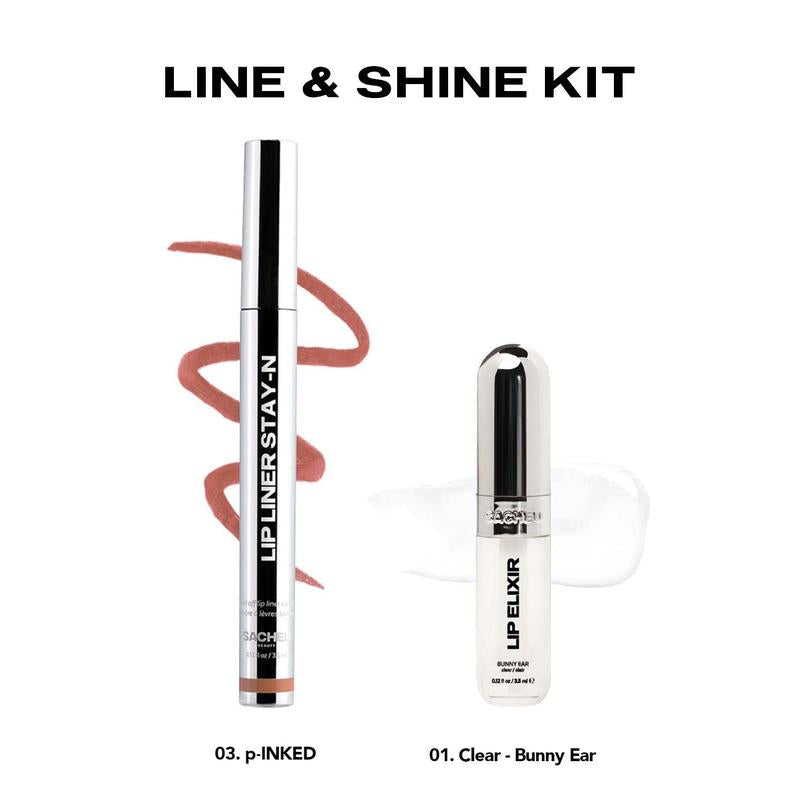 LIP LINER STAY-N - Peel-Off Lip Liner Stain - All Day & Night Lipliner with Hyaluronic Acid & Vitamin E - Long Lasting Formula - 0.12 Fl Oz / 3.5 Ml