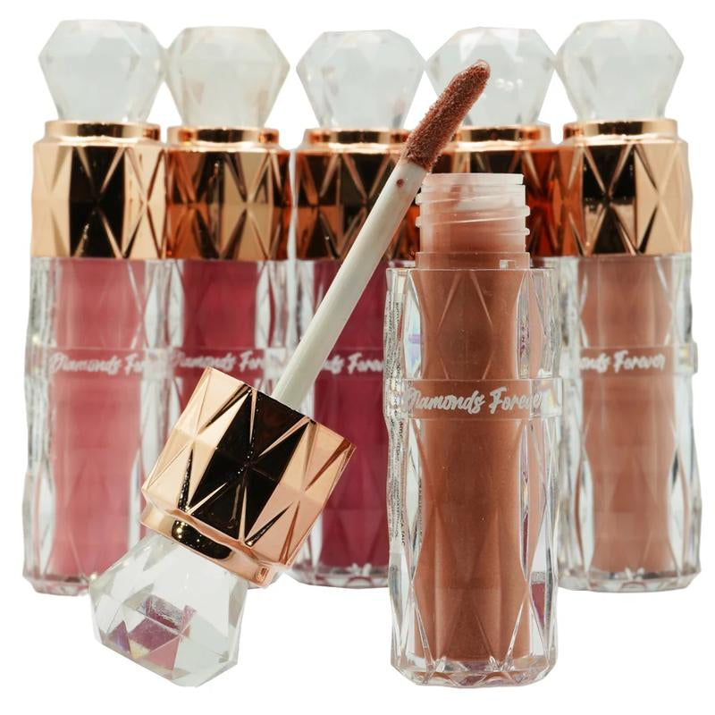 Amuse Diamond Forever Matte Liquid Lipgloss Glossy Lipstick Makeup