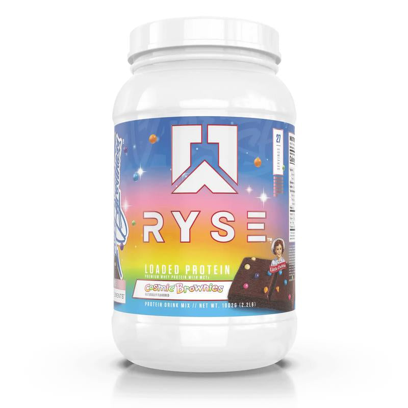 Ryse Supplements Loaded Protein Powder - 25G Whey Isolate & Concentrate with Prebiotic Fiber & Mcts - Low Carb, Low Sugar, Digestive-Friendly