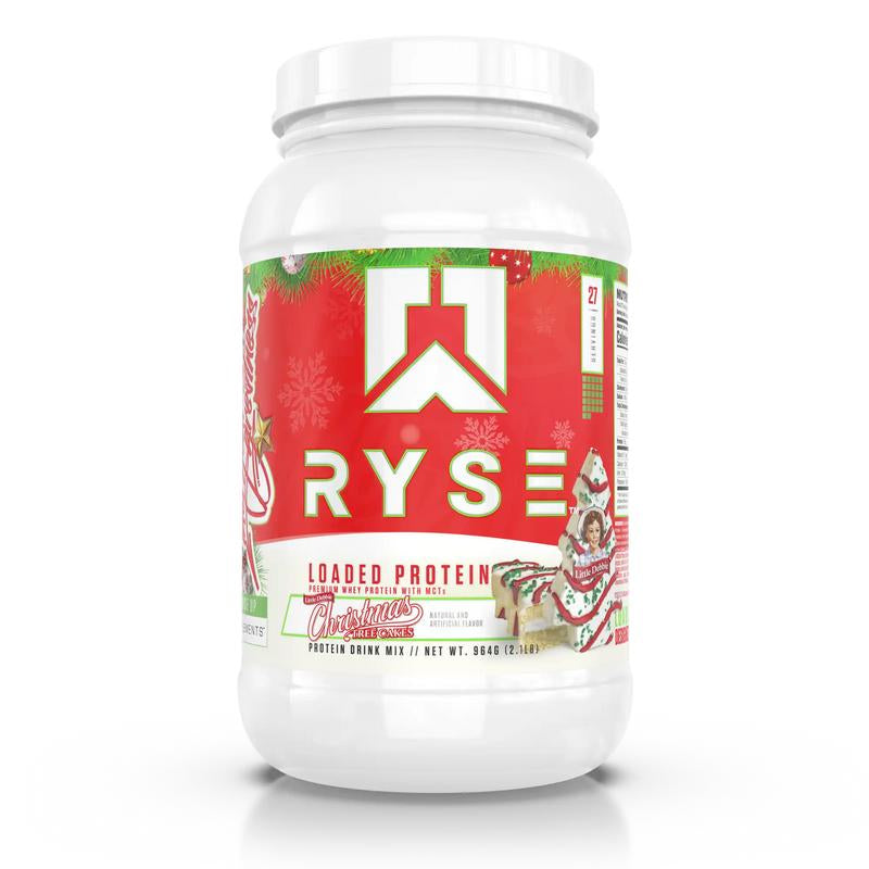 Ryse Supplements Loaded Protein Powder - 25G Whey Isolate & Concentrate with Prebiotic Fiber & Mcts - Low Carb, Low Sugar, Digestive-Friendly